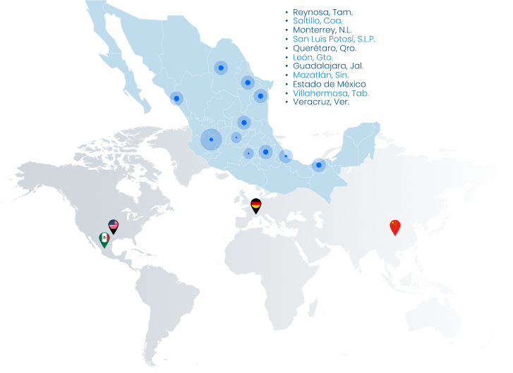 Mapa de ubicaciones